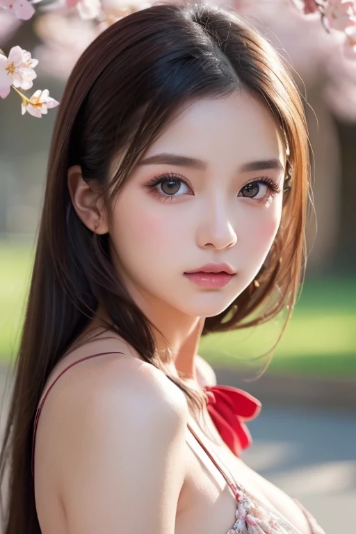 red flowers background