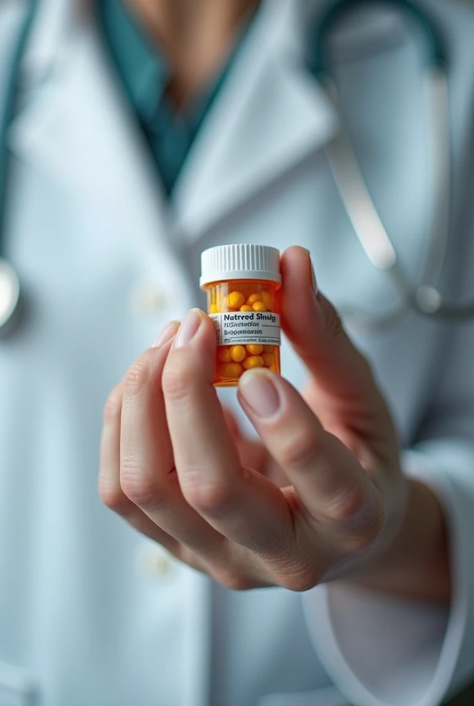 (Medicine in hand