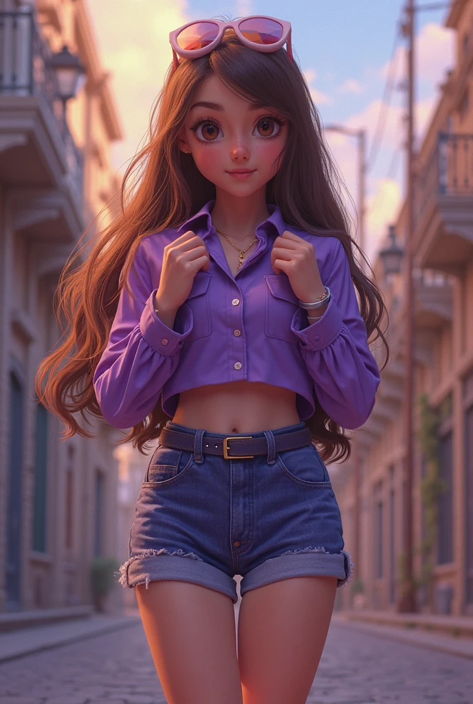 concept art beautiful fantasy scene, dim lights, stunning girl, toned figure, Schoolgirl outfit, plaid miniskirt, tied white button-up blouse, knee-high stockings, Dynamic pose, portrait, Backlit, Chromatic Aberration, High-Quality, Lens Blur, Bokeh, Bloom, Blurred Background, Full-Frame DSLR photo,(unity 8k wallpaper,ultra detailed,beautiful and aesthetic, realistic, High quality,beautiful,masterpiece,best quality),<lora:LORA-XenoDetailer-v2:0.75>,<lora:DETAIL_SLIDER_BY_STABLE_YOGI:1>,<lora:exposure_control_v10:-0.5>,<lora:colorize:0.5>
<lora:edg_LatinaDollLikeness:1> beautiful Lnd_woman, perfect Lnd_face, perfect Lnd_body . digital artwork, illustrative, painterly, matte painting, highly detailed