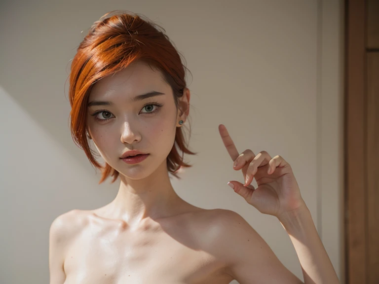 (Browsing Caution:1,4),Mix 4, (8K, RAWphotograph, Highest quality, Tabletop: 1.45), (Realistic, Realistic: 1.37),illumination, night, プロのillumination, photographn mapping, Radio City, Physically Based Rendering, Gradient Brunette, 高品質のphotograph, High resolution, 1080P, (Detailed facial depiction), (Detailed description of the hand), (Delicate CG), Extreme light and shadow, Rich details, (Detailed facial features), (Highest quality), Look in front of you, Highly detailed face, Highly detailed lips,  超High resolution, (truth: 1.4), photograph, 1 Girl, [(sad)],  , Thin limbs, movie, Cool pose, I Cup, Highest qualityな完璧なボディ, photographのような, (1 Girl: 1.3), Perfect balance, (Huge, Perfect breasts, Areola),(Realistic, Realistic:1.37),One Girl, Cowboy Shot,Professional Lighting, Photon Mapping, Radio City, RAWphotograph、(Realistic:1.4)、Octane Rendering、Complex 3D rendering with ultra-detail, Studio Soft Light, Rim Light, Crisp details, Super detailed, Realistic skin texture, detailed aspects, Beautiful details in the eyes, Highly detailed CG Unity 16k wallpaper, Compensate, (Detailed Background:1.2),Highest quality, 超High resolution, Tabletop, One Girl, One Girl,alone, Upper Body,Show Viewer, White Background, Bobcut, short hair, Multicolored Hair, Compensate , Lips parted, Black Lips, eyeliner, Gothic, Goth Girl,((Multicolored Hairの色:1.4)),(((Completely naked))),(((nsfw))),((Small breasts:1.2))