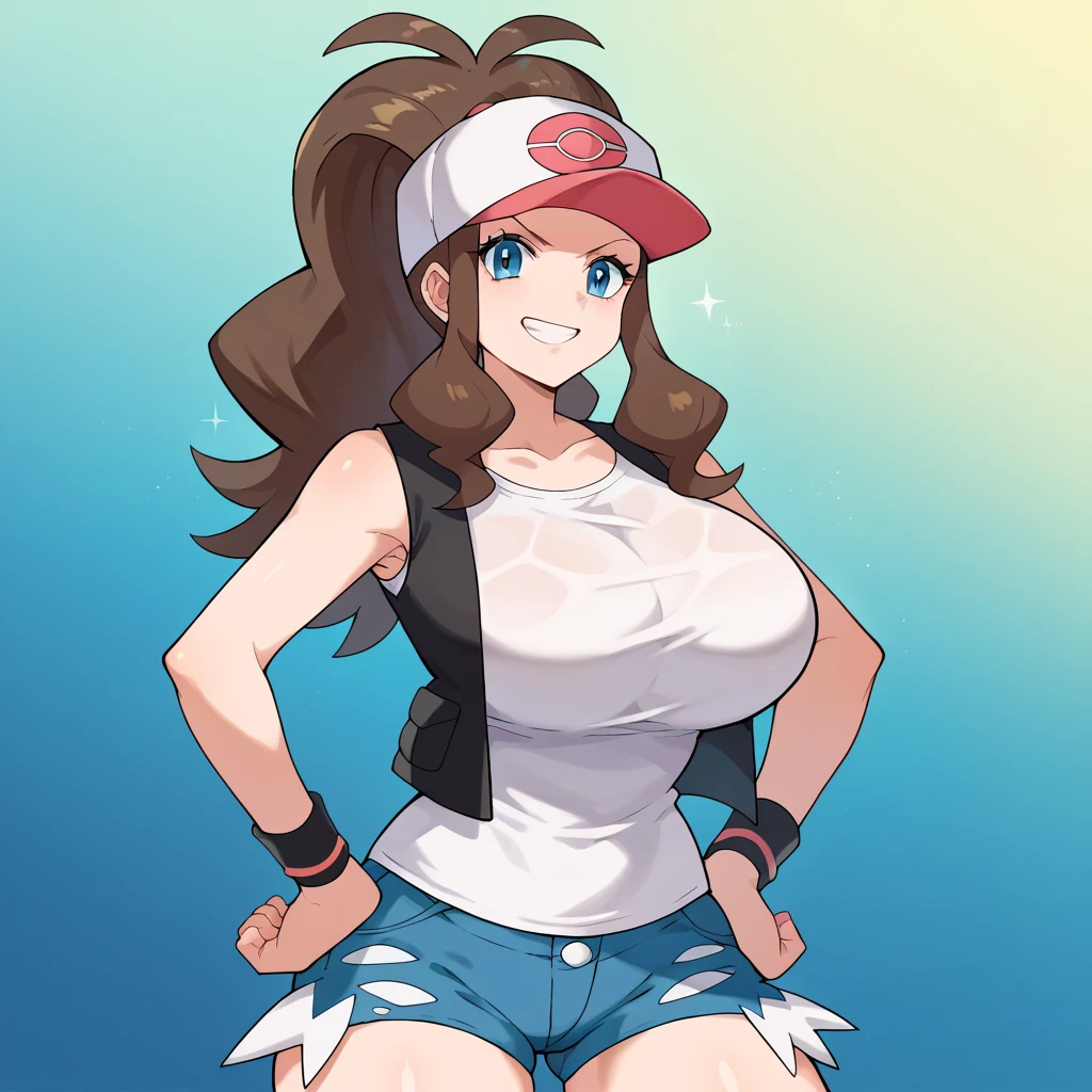 masterpiece, best quality, 4k, highres, full_body, milf, (busty), tease, (1girl), (solo), embarrassed, bursting breasts, blush, posing, curvy, black_eyes, closeup, cleavage, <lora:Artist - zelsama v2 - 6:0.5>, zelsama, <lora:Pokemon - May:0.35>, (pokemon_character_may:1.25), (jeans), bandana, gloves, shirt, skirt, socks, (from_behind:1.25)