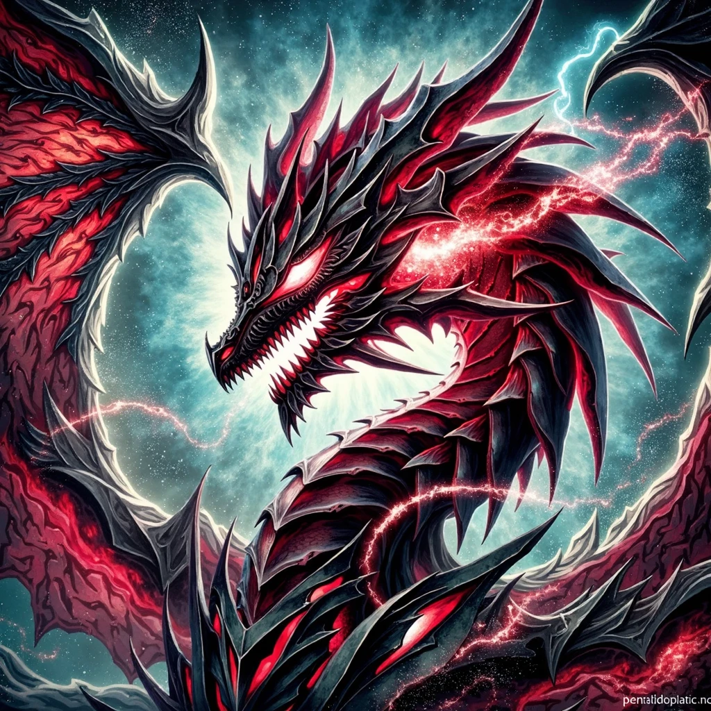 Arafed, high details, best quality, 16k, [ultra detailed], masterpiece, best quality, (extremely detailed), a close up look on  a red dragon head, the dragon is up close and near, smoke coming from nose trills , fire in his reptilian eyes,  eyes, a sense of impending doom, danger, dynamic light, high details, best quality, highres, faize