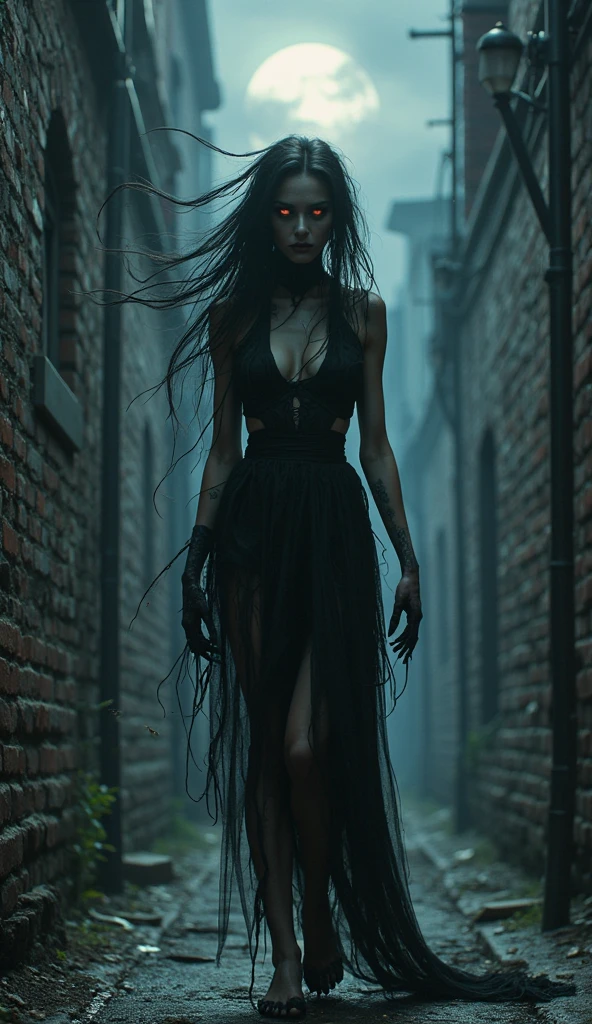 Sexy zombie woman