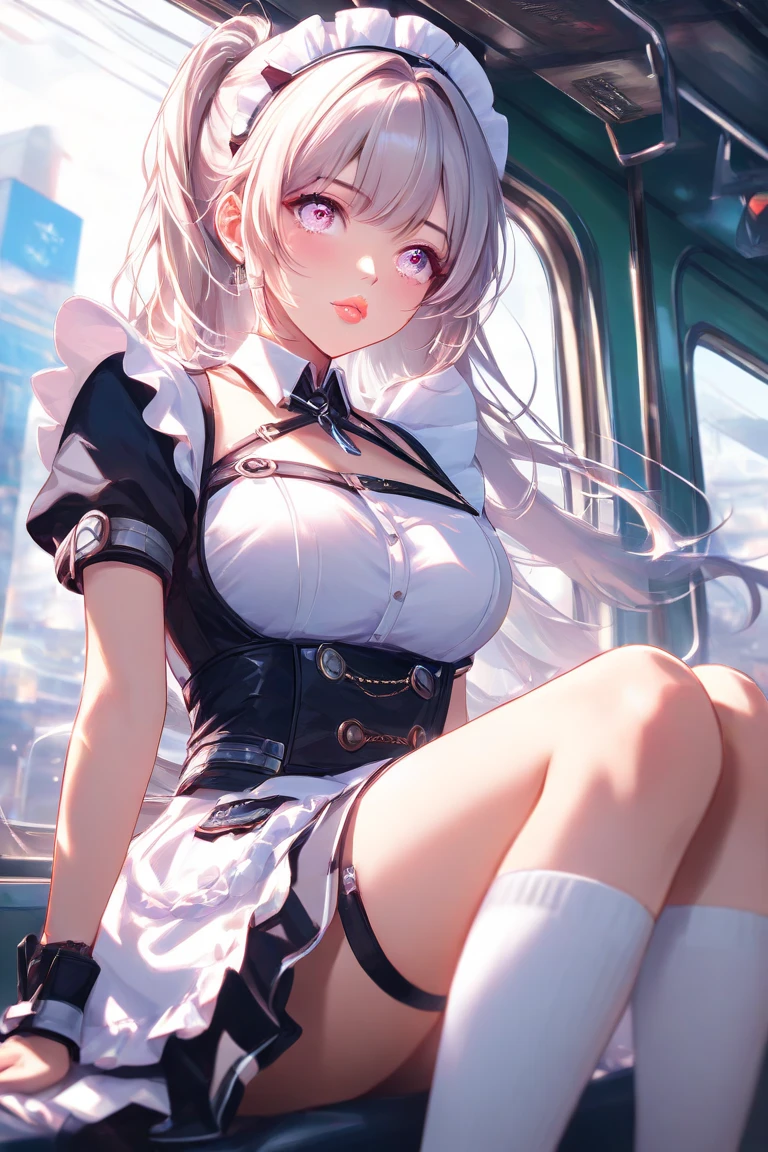 ((masterpiece)),(best quality),((very detailed)), ((beautiful detailed sky)), ((cinematic lighting)), (dynamic angle),detailed lighting,(beautiful and delicate eyes), eye shadow, (erotic), ((sexy)), naughty face, girl moaning, girl cums out, 1 girl and 1 boy, girl put boy's penis into her pussy, nsfw, can see girl's bare breasts, girl show nipples, girl sitting on boy's body, girl open legs, no underwear, no bra, no panties, large breasts, best quality, best quality, (highres:1.2), ultra detailed, detailed face, detailed eyes, (There's cum dripping from her pussy and nipple), dynamic light, dynamic shadows, windy, belly, open clothes, in the airplane, lifted skirt, stockings, necktie, black jacket, sweaty body, formidable_default, Mature and excited body, Detailed skin texture, vibrant, pale and radiant skin, natural saggy breasts, High waist, Narrow waist: 1.3, Wide hips, Full buttocks, Detailed beautiful face, (PureErosFace_V1:1.3)(Ulzzang-6500:0.4) Detailed beautiful eyes, Symmetrical eyes, Perfect eyes, Seductive eyes, Beautiful nose, High nose, Clear blush, Detailed lips, Earrings, hoop earings, necklace, jewelry, Sapphire heart necklace, Seductive expression, Smile, Perfect hands, Delicate and beautiful fingers, Detailed beautiful legs, (Red eyes: 1.5), Hair ribbon,Japan goddess,Blush