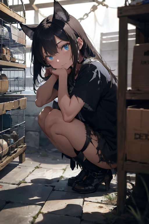 (masterpiece), best quality, expressive eyes, perfect face,nsfw:1.2,full body,embarrassed:1.2,breathless:1.4,Steam around the mouth:1.1,dashed eyes,full-face blush:1.3,annoyed:1.1,Grit your teeth,torn clothes,Rope Bondage,wet:1.4,outdoor