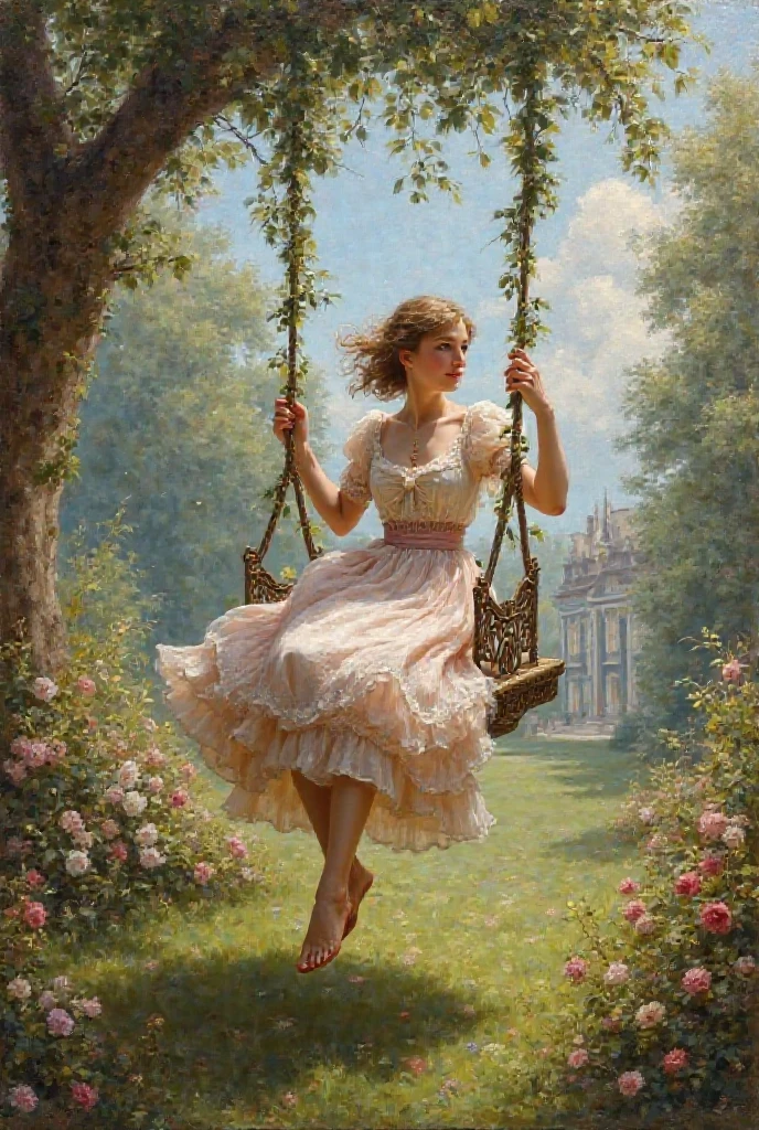 WORK THE BALANCE by JEAN HONORÉ FRAGONARD