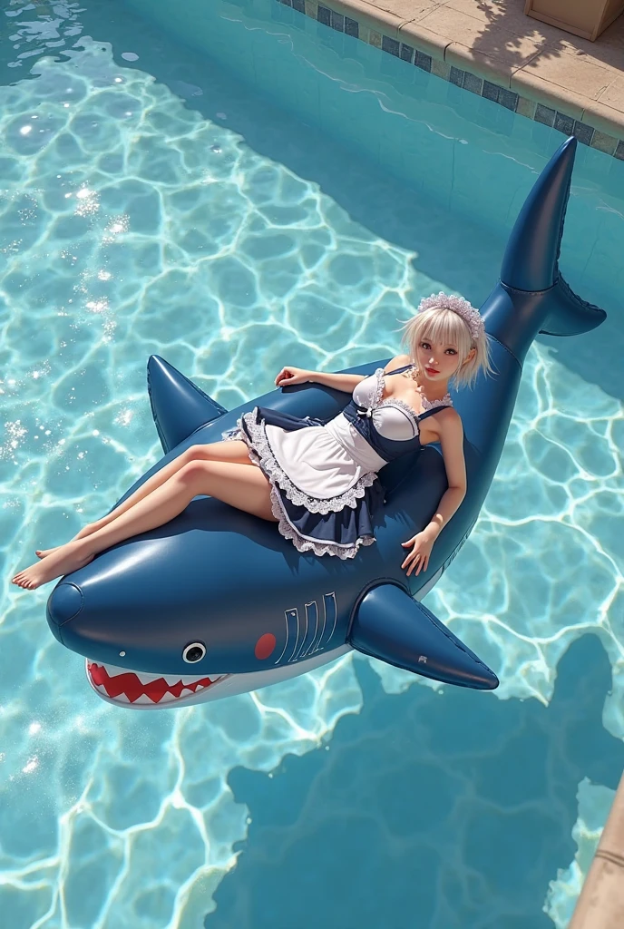 (((shark))) , Fine, (Best Illustration), 8k Resolution, Intricate Details, Best Quality, Realistic, Ultra Detailed, Best Lighting, Best Shadows, Ultra HD, (mermaid), realistic mermaid, (mermaid tail) fine detail mermaid, fine detail realistic mermaid, (((blue eyes color))), masterpiece, high_res, Beautiful face, photo realistic, (high detailed skin:1.2), 8k uhd, dslr, high quality, Photograph, high resolution, 4k, 8k, Bokeh, medium breasts, absurdres, best ratio four finger and one thumb, (seashell tiny bras), seascape deeply underwater background,