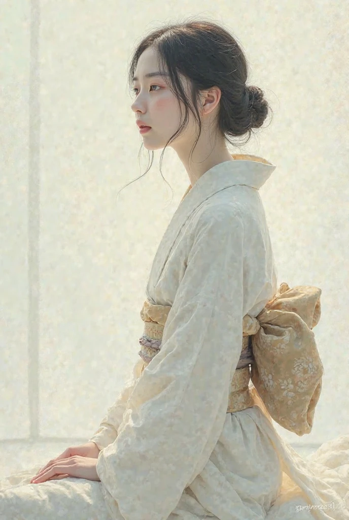 (​masterpiece、hightquality、high-level image quality、16 K)、(Hello sadness)、(Women in Japan)、(sad)、late autumn、Beautiful scenery、perfect anatomia、Beautiful limbs、Very cute、I want to protect you、heart-broken、professional photograpy、