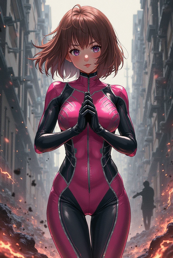 (best quality), (masterpiece),(ultra-detailed:1.2),(photorealistic:1.1),ultra high res,dynamic perspective,
1girl,(jumping:1.2) ,acrobatic,(own hands together:1.3),
<lora:uraraka_ochako_v1:0.8> ,hmochako, blush stickers, short hair, medium breasts, superhero, bodysuit,
<lora:Concept - Geomancer:0.6> geomancer, rock,huge rock,
<lora:add_detail:0.7>,
<lora:LowRa:0.2> ,
<lyco:GoodHands-beta2:1>