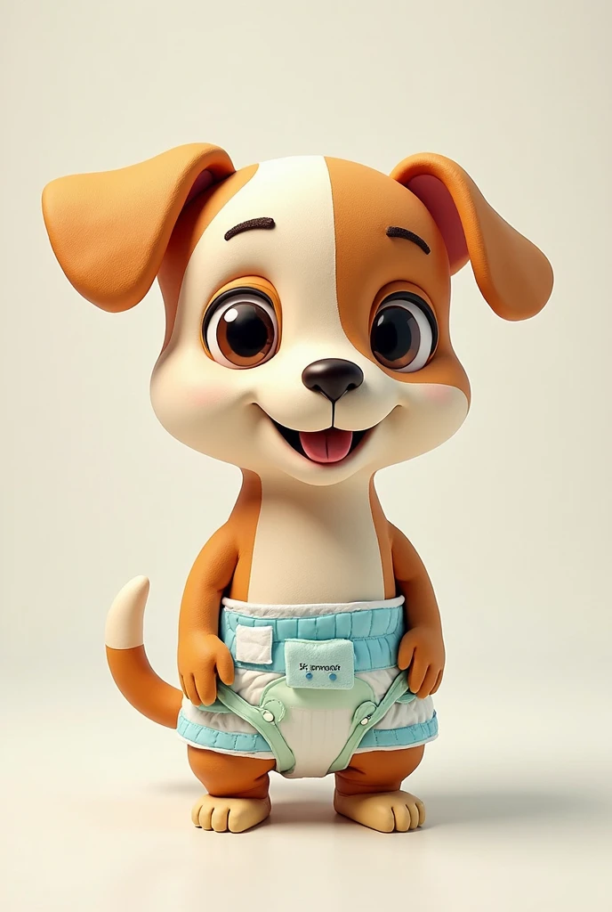 Diaper dog
