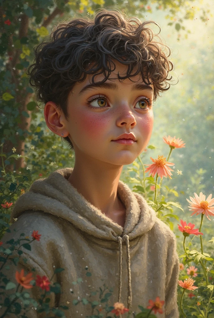 René Descartes' avatar as a child