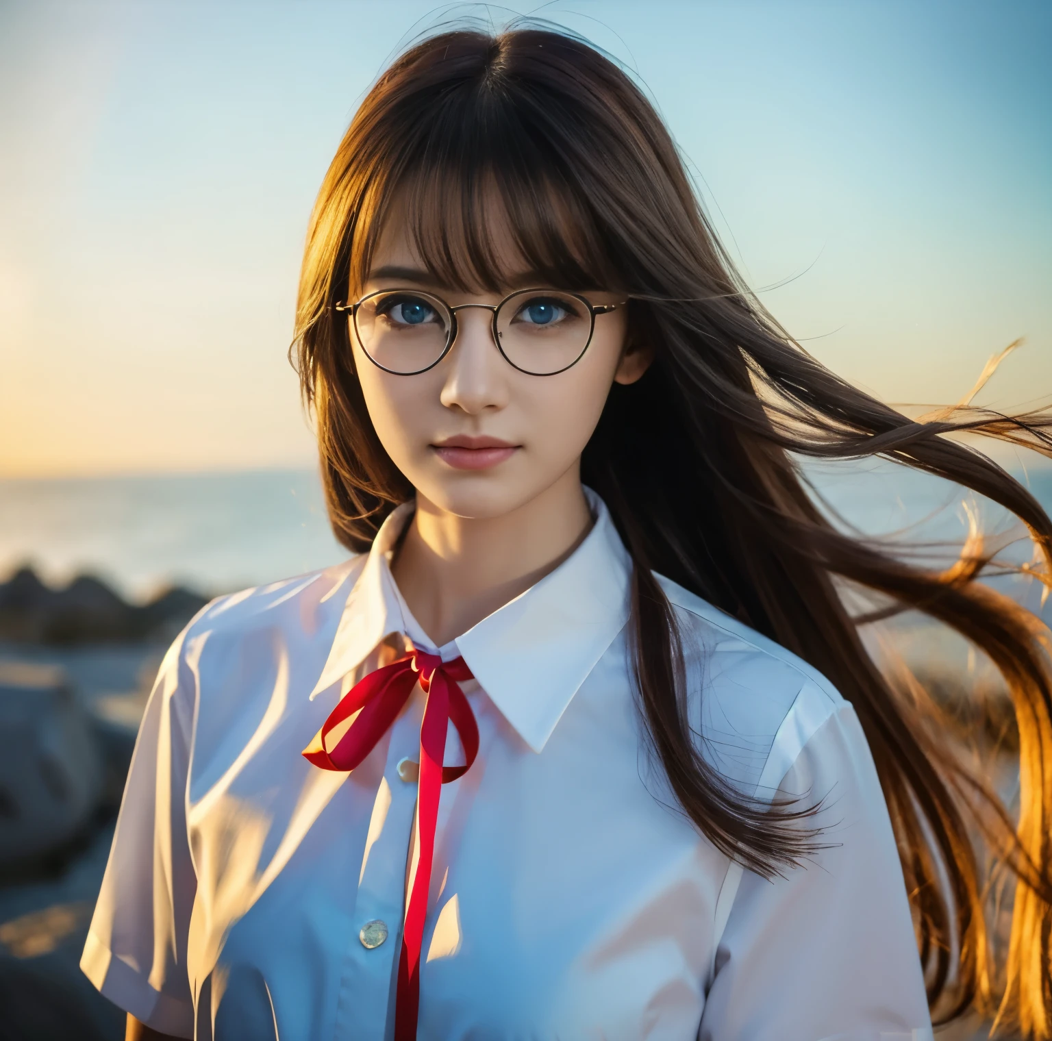 moekakiryu, solo, 1girl