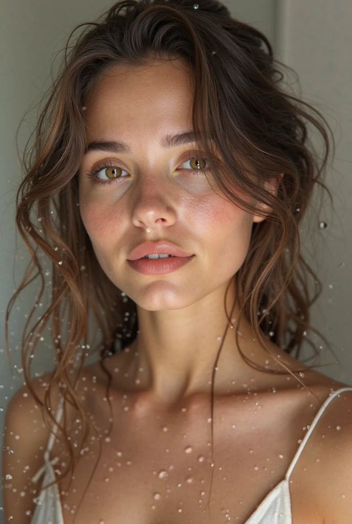wet skin woman