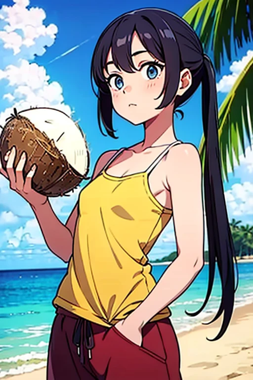 A beach
