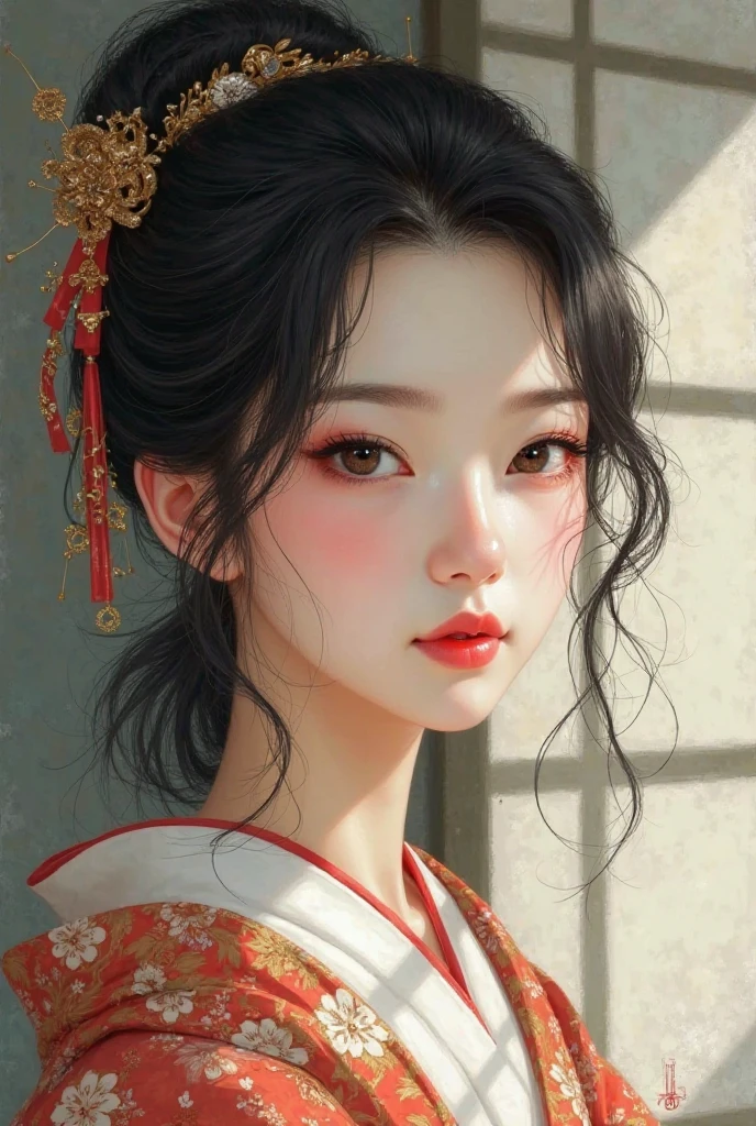A beautiful Japanese girl
