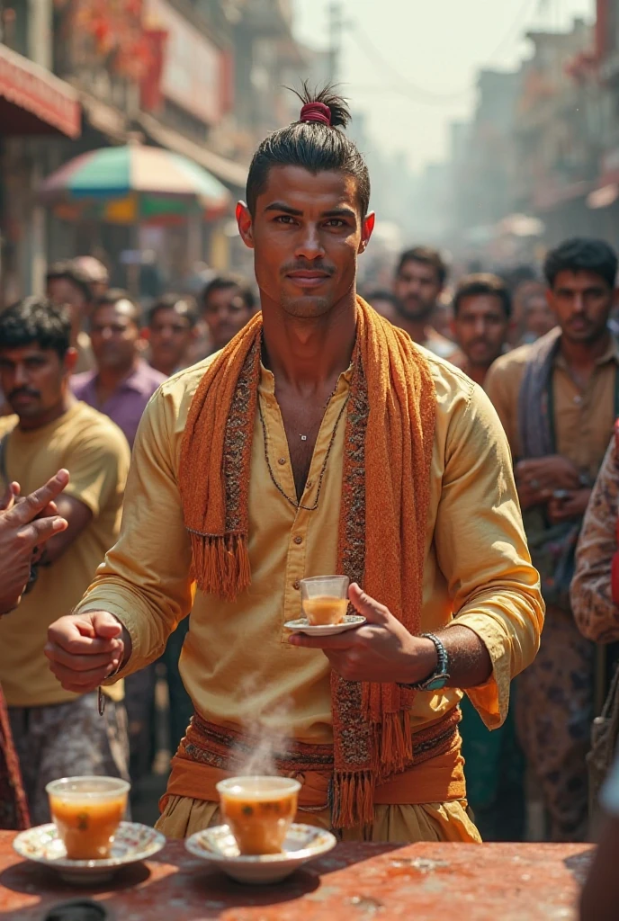Ronaldo in kerala onam