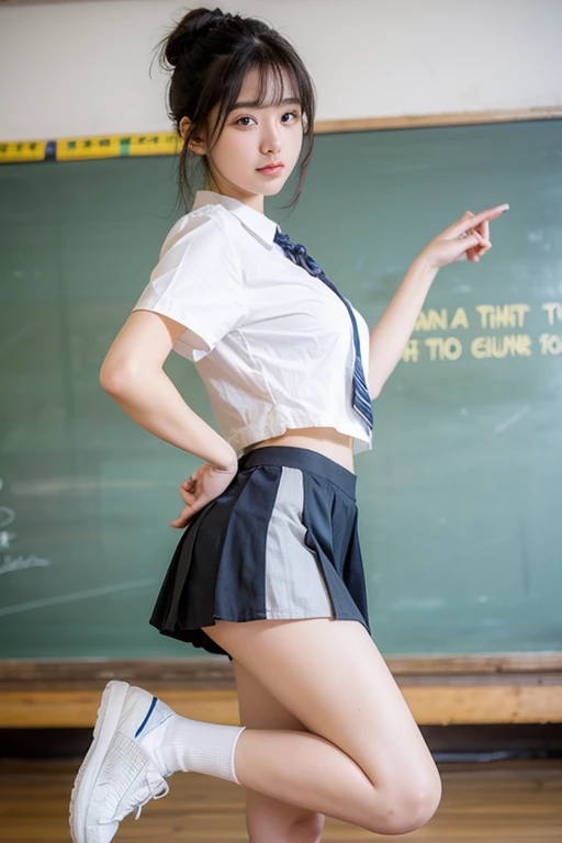 ((Perfect Anatomy:1.3)、(Complete Hand:1.3)、(Full Finger:1.3)、Realistic、RAW Photos、Tabletop、highest quality、High resolution、Delicate and beautiful、Perfect Face、Beautiful details、Fair skin、Real human skin、pores、((Thin legs))、(Black Hair), スーパースリムなスレンダーbeautiful girl, (Navy blue short skirt、下Half BodyFull nudity、Short sleeveの白シャツ、Show me your ears、Naked girls photoshoot、Full nudity, Cute face, close, Half Body, It was a race, Gardenia, beautiful girl, , Thighs, Short sleeve, Station platform、 Looking at the audience, No makeup, (Big smile), Film Grain, chromatic aberration, Sharp focus, Face Light, Bright lighting, 10 generations, Detailed face, Background Blur, (Dark red tie:1.1)、((((((12-year-old girl))))))、((((((12才のFull nudity女子高生)))))、Tight waist、Embarrassing pose、Shy and nervous girl、 Sad face