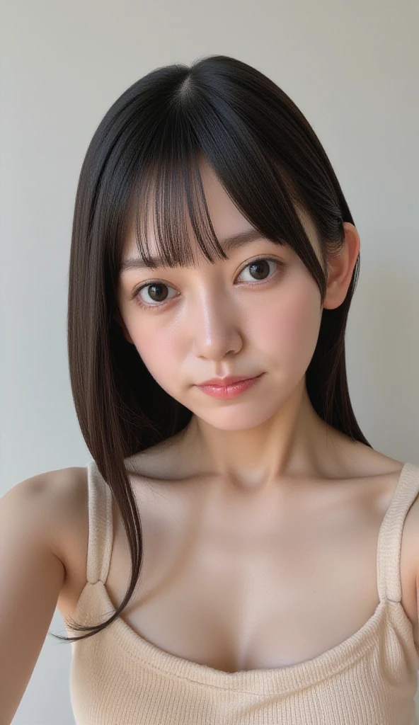 (((Highest image quality、highest quality、highest resolution、masterpiece、8k、realistic)))(((detailed face)))(((Cute face 3.0)))(((baby face 3.0)))(((teenage3.0)))(((Healthy peach skin 1.0)))、(((detailed body)))(((model body shape)))(((完璧なポディライhmm)))、(((Big breasts 5.0)))(((Fascinating clavicle 5.0)))(((cleavage 5.0)))(((nsfw)))、(((ロhmmグストレートヘアー)))(((ragged bangs)))(((Disheveled Hair 3.0)))レストラhmmのテーブルに座っている日本のアジア人女性, hmm, 🚿🗝📝,