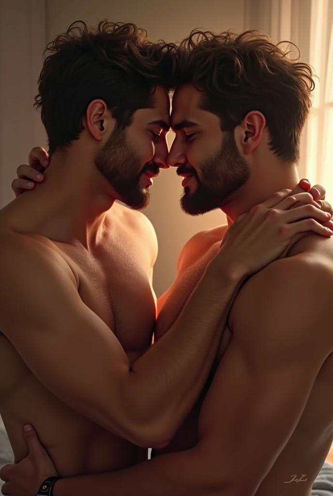 Great gay porn image between two men having sex