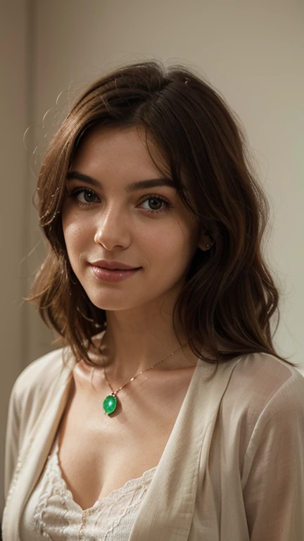 cropped woman with a black tank top and necklace, fille sexy aux yeux verts, Portrait de Sophie Mudd, cheveux bruns et grands yeux, selfie d'une jeune femme, yeux de la chambre, violette myers, sans maquillage, maquillage naturel, regarder directement la caméra, visage avec artgram, maquillage subtil, stunning Tout le corps shot, yeux verts perçants, bel angle, pose attrayante, jolie fille, pose sexy, Tout le corps picture, Tout le corps, Tout le corps shoot, brunette goddess, high detail, pose satisfaite, pantalon en cuir
