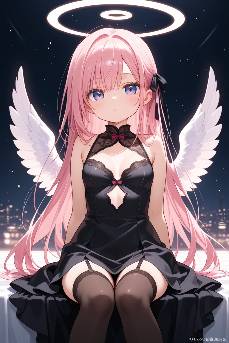 (street background scenario:1.4), bokeh, joyful smile, upskirt,
BREAK,
BREAK, (alchemist:1.4),
BREAK,
white sheer thigh-highs,
BREAK,
(masterpiece), best quality, 8k, expressive eyes, detailed face:1.4, Masterpiece, best quality, 8k, Professional Photography, Angel girl, detailed face, expressive eyes, (blonde hair:1.3), (pink highlights:1.5), very long hair, (iridescent halo:1.2), cleavage,
BREAK,
(petite body:1.3), (big breasts), green eyes,