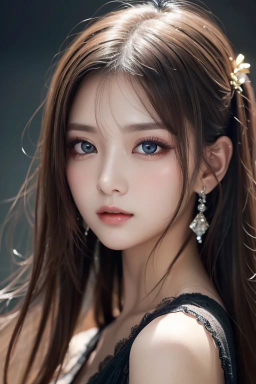 8k super detailed artwork, professional layout (realistic masterpiece, best quality: 1.2), 1 beautiful girl with clear blue eyes, sexy standard body, solo. Experience the absolute wonder of an 8K resolution render, with cinematic lighting and a realistic depth of field of 1.5, showcasing a stunning and diverse range of styles.