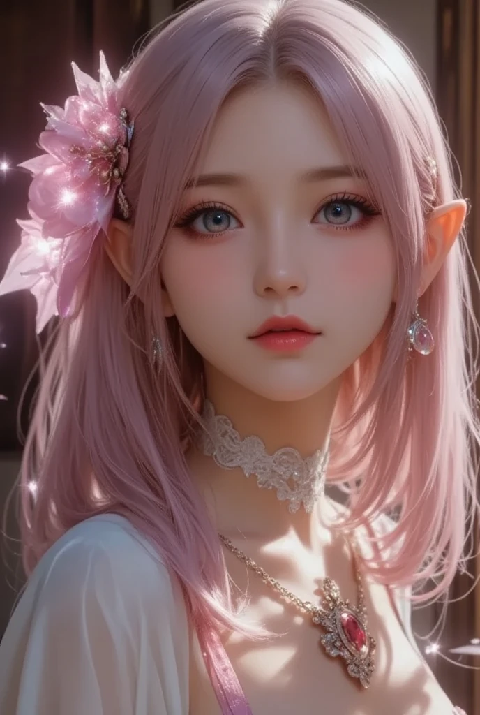 Game Art,Best image quality,Maximum resolution,8K,(A bust photo),(portrait),(Head close-up),(Rule of Thirds),Unreal Engine 5 rendering works,20 year old girl,((Queen)),The eyes are very detailed,(Large Breasts),Elegance and nobility,Light,Light线追踪,Game CG,((3D Unreal Engine)),OC rendering reflection mode,4K,Ultra-clear,Sensual,Translucent lace,Fair and plump figure,Pretty Face,Light泽凝胶涂层,身着华贵礼服的Queen,Crystal Gem Crown,Necklace jewelry,blue eyes,The tattoo is very three-dimensional,Gorgeous and intricate tattoo designs,Ultra-clear portrait,Sexy body,Temple Princess,Sapphire eyes,Fine gold and diamond jewellery,Luxurious jewelry,Wearing diamond gemstone jewelry,Gorgeous jewelry all over the body,Pearl Necklace,breasts symmetrical,