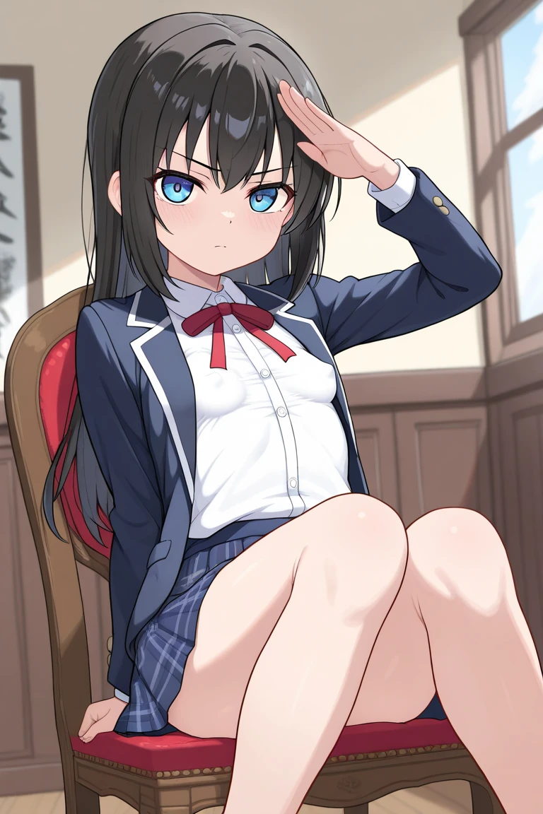 Please separate the socks and bare skin.、