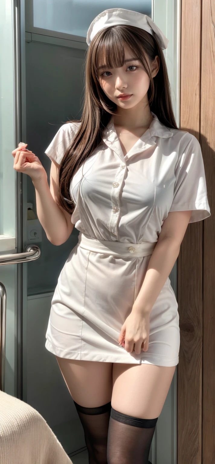 best qualtiy,超高分辨率,8K分辨率,Kizi,(Short black hair:1.3), perfect bodies, Fair skin, Bigchest, JK school uniform, (Top corner:1.3),Top-down view