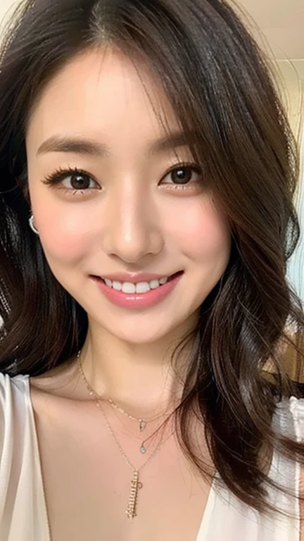 seed:2020674263.((Full body angle:1.1)).((Highest quality, 8K, masterpiece:1.3)), ((from below:1.1)).concentrated:1.2, Perfect body beauty:1.4, Hips:1.2, ((Delicate Hair)), (Colorful button-through crop shirt :1.1) , ((Highest quality、8k、masterpiece:1.3))、1 Girl、A sloppy smile、Esbian all over、Slim face、Big Boobs、Beautiful woman、(Dark Brown Hair)、Long Hair、1、Flickering Valley、Detailed eyes、double eyelid、Blurred Background、超Slim face、Smile、Looking down、stroll、