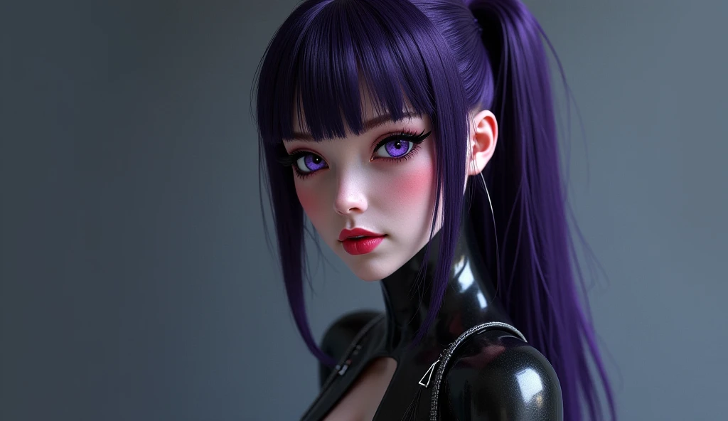A woman (hyuuga hinata) with Roxo hair and Luminous eyes(Empty eyes) looks at the camera,
fishnets,black bodysuit,fishnet bodysuit,no panties,no bra,covered nipples
Beautiful picture of the character, character portrait, character portrait, 🤤 hinata huyga character art, epic portrait illustration, Details character portrait, neo-artcore and high quality portrait, fantasy concept art portrait, detailed matte fantasy portrait, charlie bowater art style, Detailed beautiful portrait, fantasy art portrait
oil and watercolor painting, dark, chiaroscuro, MythAn1m3
