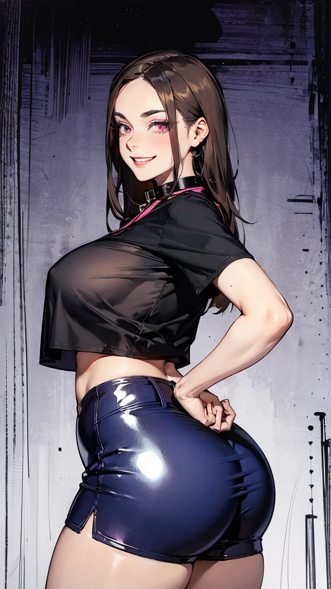 ((Highest quality)), ((masterpiece)), (detailed),full body ,slender. ((Rin々A cool female karateka)) small breasts Long-haired ponytail ((Sleeveless white karate uniform)) Black shorts Knee-high boots Leaning forward Open chest black fingerless gloves