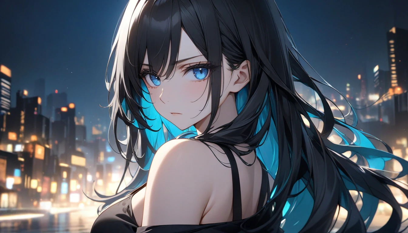 horror dark woman scare scream
Blue eye
long hair