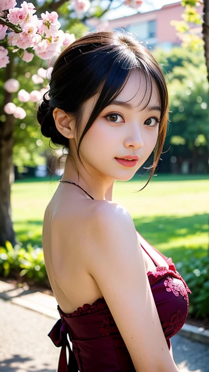 Beautie japanes Live action Adults barechested femele Breasts are large
topless