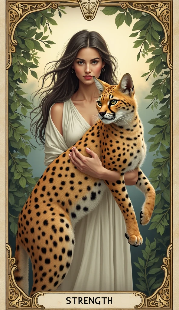 Picture of a woman in a green dress, sitting on a tree branch with a leopard, realistic fantasy illustration, fantasy art style, Anton Fadeev, loish and wlop, fantasy art behance, digital fantasy illustration, stunning digital illustration, detailed painting 4 k, fantasy art portrait, exquisite digital illustration, beautiful digital illustration, realistic fantasy painting, beautiful digital artwork
