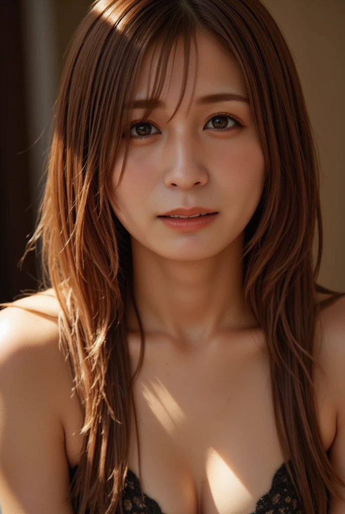 (8k、RAW Photos、highest quality、masterpiece:1.2)、(Realistic、Realistic),1 girl、white skinbest quality,soft light, ultra high res, (photorealistic:1.4), RAW photo, Super long super long straight platinum blonde silky hair、masterpiece、highest quality、High resolution、highly detailed pictures、professional lighting、(((Topless)))、bangs between eyes、hair above eyes、片hair above eyes、hair in the center of the face、take a pose、sexy maid in the magical forest、Ruffled aprons should only be worn on the lower body、Portrait、bright look、young shiny glossy white shiny skin、best looks、blonde reflection、Platinum blonde hair with dazzling highlights、shiny bright hair,、Super long straight hair、Shining beautiful bangs、Sparkling crystal clear charming big blue eyes、very beautiful lovely cute 15 year old girl、rich bust、ponytail、cowboy shot、Photoreal