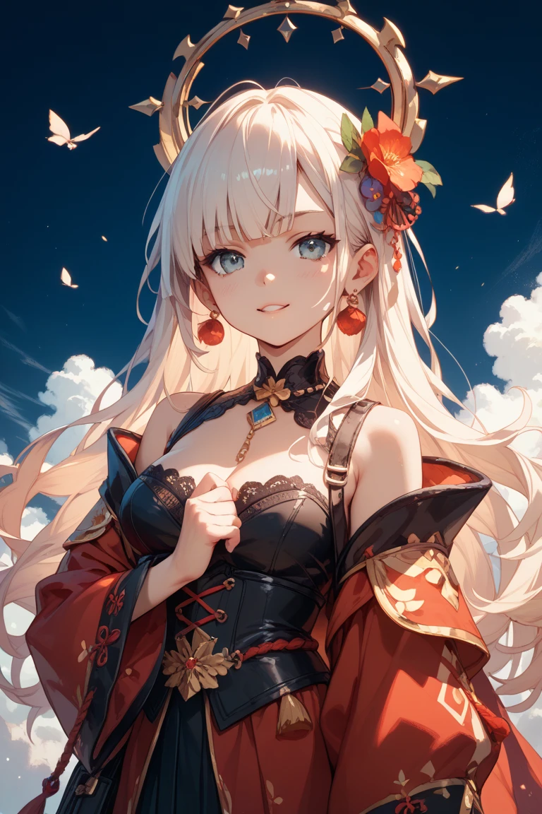 ((Best quality)), ((masterpiece)), (detailed), ((perfect face)), ((halfbody)) genshin impact character