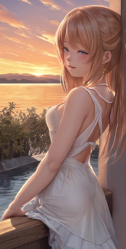 heaven Dazzling Light god々Shii Intense light sun (back view naked) 女god Transparent appearance
