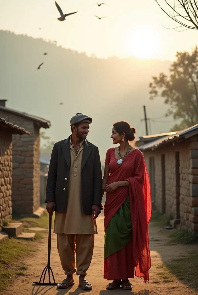 Punjabi Romantic Village images 