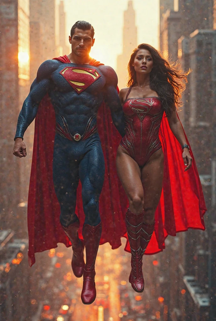 Super man fuking wonder women at night with condam