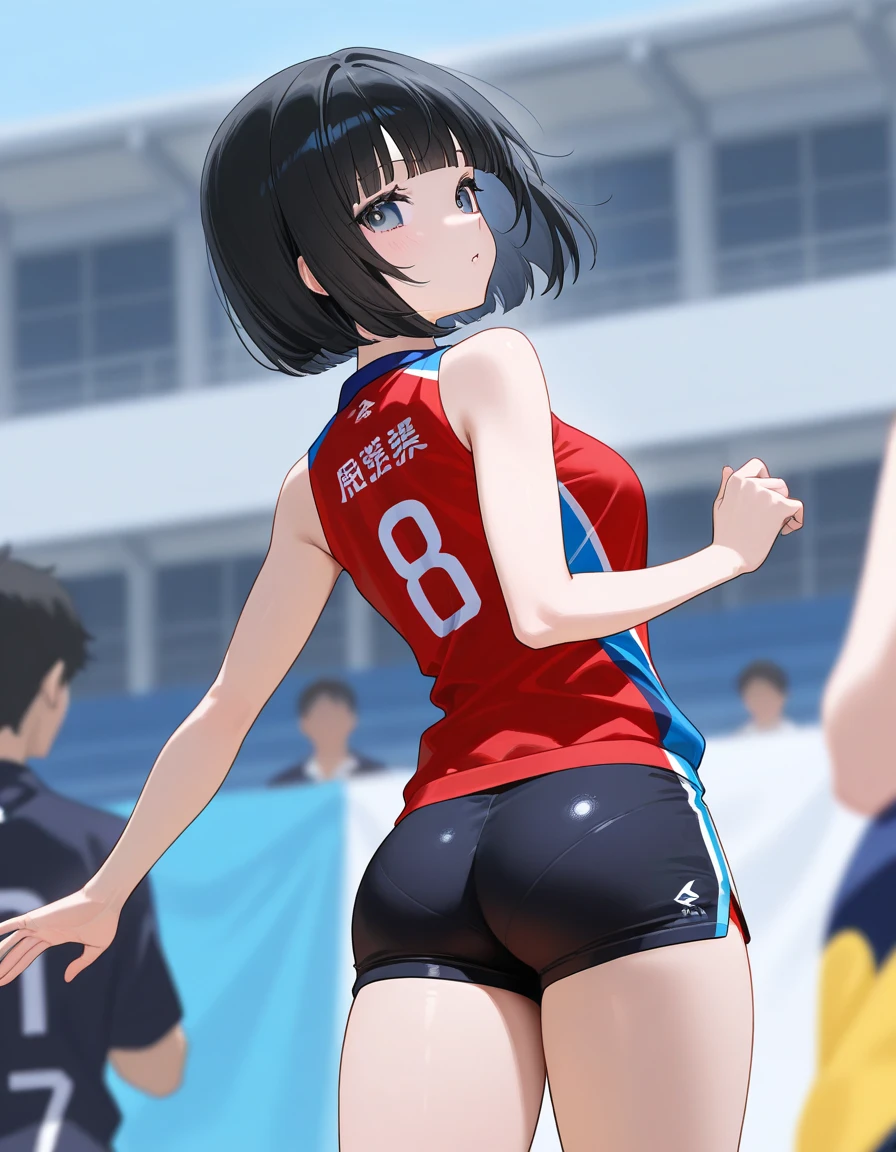 speed skating、arena、beautiful mature woman、Slipping、buttocks emphasis、Upper body、Olympic Games