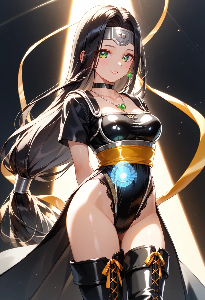 a sexy woman, (best quality), (masterpiece), (1girl), slim, anime, tall, (flat chested), (chinese dress), (front view), (sexy pose), (full body view), (perfect legs), (beautiful legs)