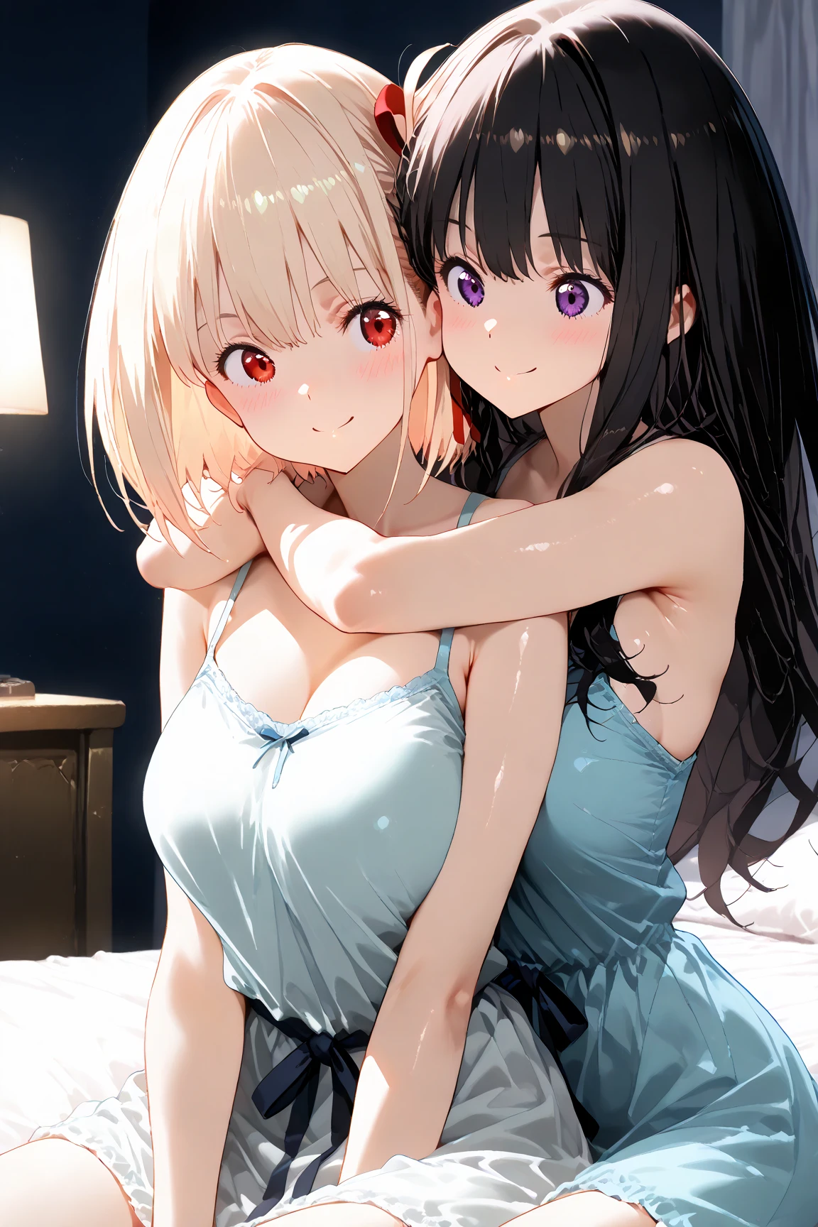 score_9, score_8_superior, score_7_superior, sauce_anime, Highest quality, masterpiece, Official Art, Absurd, High resolution, Very detailed,Wife 2x,collection: A slice of life,break,Three Girls,8-year-old、 Yuki Osanai, Bob、cropped black hair, bangs, Droopy eyes、(Detailed blue gradient eyes:1.2), （tears、tears目、despair、Cry、it hurts、Open your mouth、small double teeth、Tears dripping from the edges of the mouth、orgasm）、Embarrassing、Favorable、((Red cheeks、Red face、Drug Effects))、(( Body))、Young、Short、(Trembling)、((Small breasts))、(revenge、殺人rape、連続殺人犯rape)、Grabbing a rough penis、Bathing in blood、Bloody clothes、Blood dripping from the forehead、(No underwear、rape、rape、imprisonment、High Speed Vibration)、Glare、Staring、
break , Open the skirt、 Visible thighs, On the way home, my body and face were covered in blood.、Bloody Naked Apron,(Lesbian Sex)、
break,(Clear Line Illustration:1.2), ssuperiorer detailed skin,非常にHigh resolution, so beautiful, Best sexual lighting by famous artists, 8k,cute picture,Beauty Illustration,Photoshop_(Moderate),,(Detailed lighting),best anime 8k konachan wallpaper, pixiv Contest Winner, 