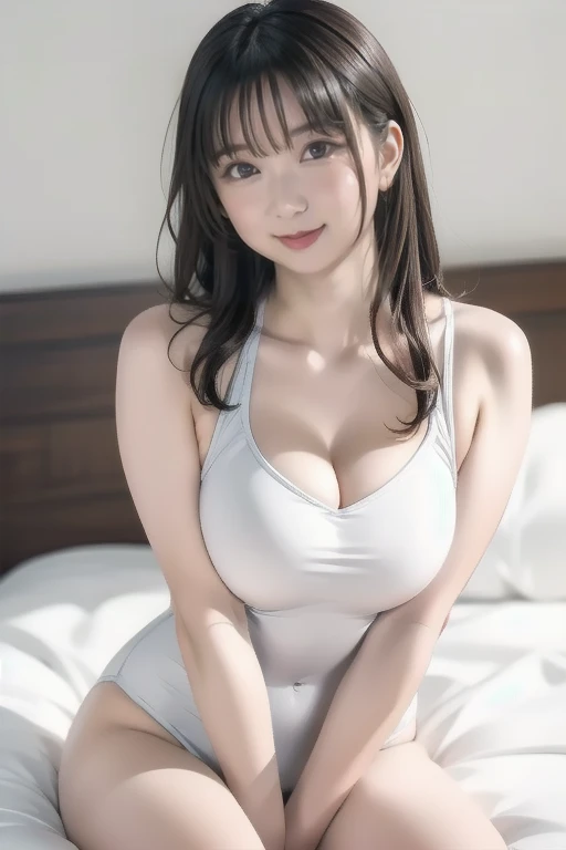 high school girl、Swimsuit、D cup nice body
