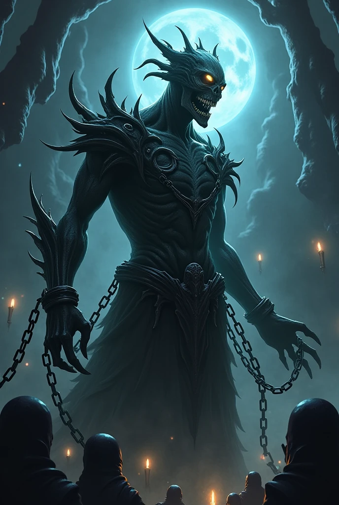 (papel de parede 8k extremamente detalhado), An average photo of a necromancer reptilian man, intrincado, alto detalhe, Dramatic