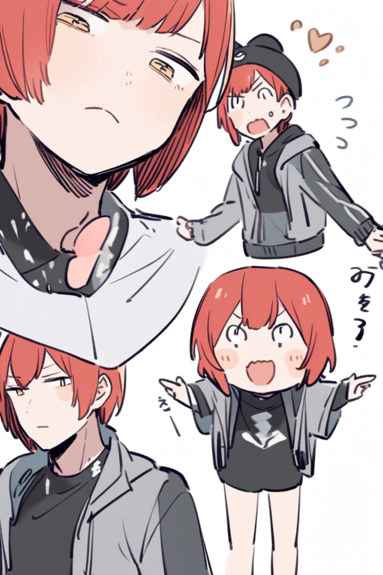 Young Makima from Chainsawman, With a rude look,wearing a sexy black turtleneck,black skinny leggings, High Black Shoes, black belt on the waist,black choker around the neck, Poses passionately rolling her eyes and sticking out her tongue,Drooling
