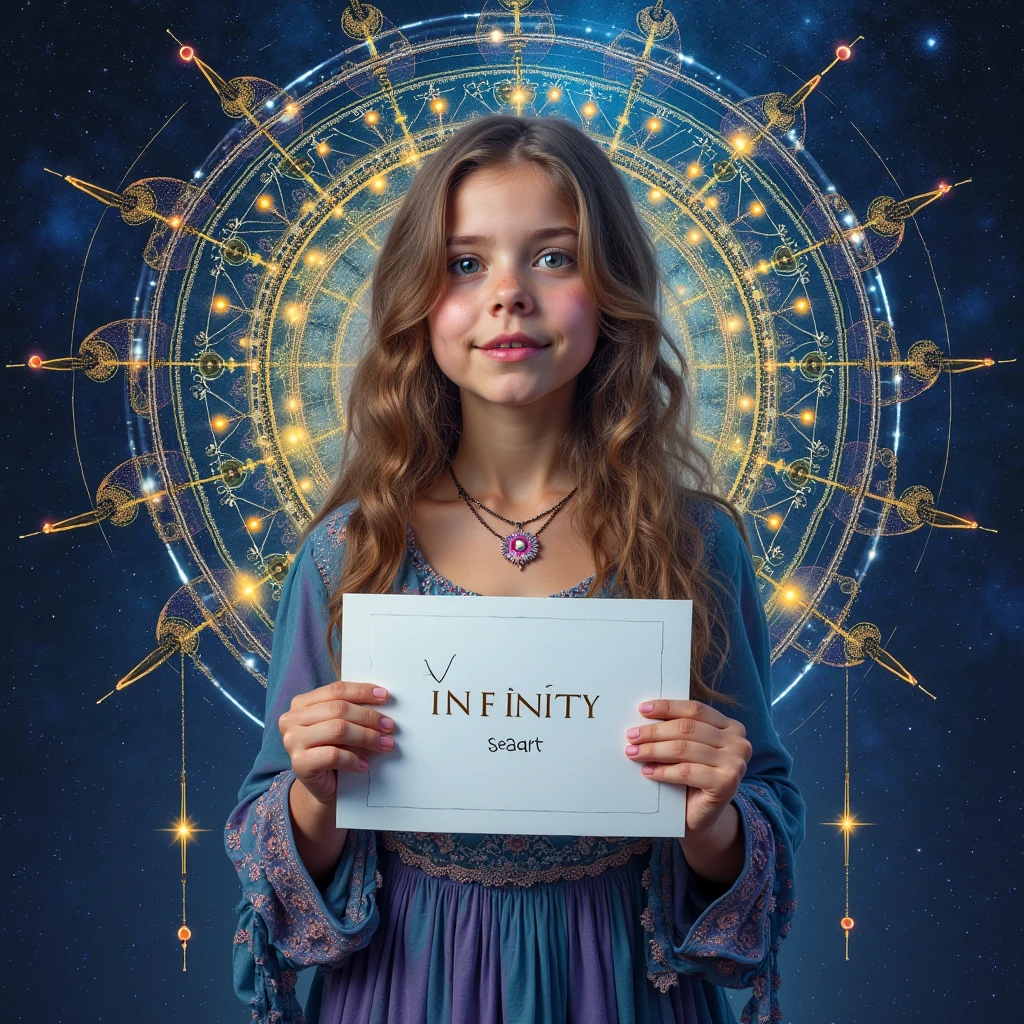 CHILD GIRL BLONDE LONG HAIR, in a purple dress holding a crystal ball in her hands, segurando uma bola de cristal, bola de cristal, uma mulher segurando um orbe, adivinho, bruxo ponderando seu orbe, spell casting wizard, casting a protection spell, a sorceress casting a ice ball, spell casting, dressed as an oracle, segurando uma esfera brilhante de dados