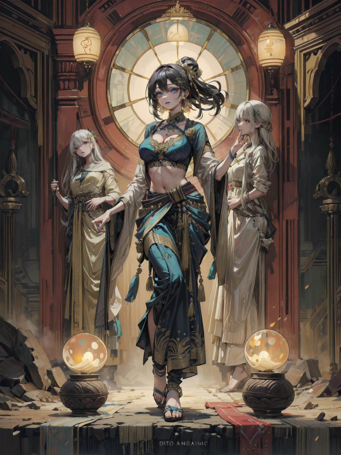 highly insanely detailed, masterpiece, top quality, best quality, highres, 4k, 8k, RAW photo, ((ancient egyptian theme:1.2)), Hong Kong structure, building, structure, taiwan, korean, 
(long_hair, long hair, random colors hair, glowing hair, hair over one eye, long messy hair), 
(eyelashes, eyeliner, eyeshadow, eyelashes, long eyelashes), 
collar, earrings, jewelry, necklace, armlet, 
high-heels, 
tentacle, (underwater), nsfw, 
cleavage, perfect female body, makeup, 
swirling energy, 
action pose, 
drunk, biting, 
reflection, reflective floor, 
shawl, 
abandoned building, shopping mall, overgrown with vegetation, [volumetric fog], cinematic lighting, colorful, colourful, 
belly bottom, erotic lingerie, gentle, innocent, 
environment is near muddy river, beautiful sexy woman in clean white shirt with mud, 
color, (Caduceus:1.4), symbol, mystic, symbol in the air, celestial, sky, clouds, (two snakes (red and blue) entwined in the staff:1.2), <lora:Caduceus:0.65>