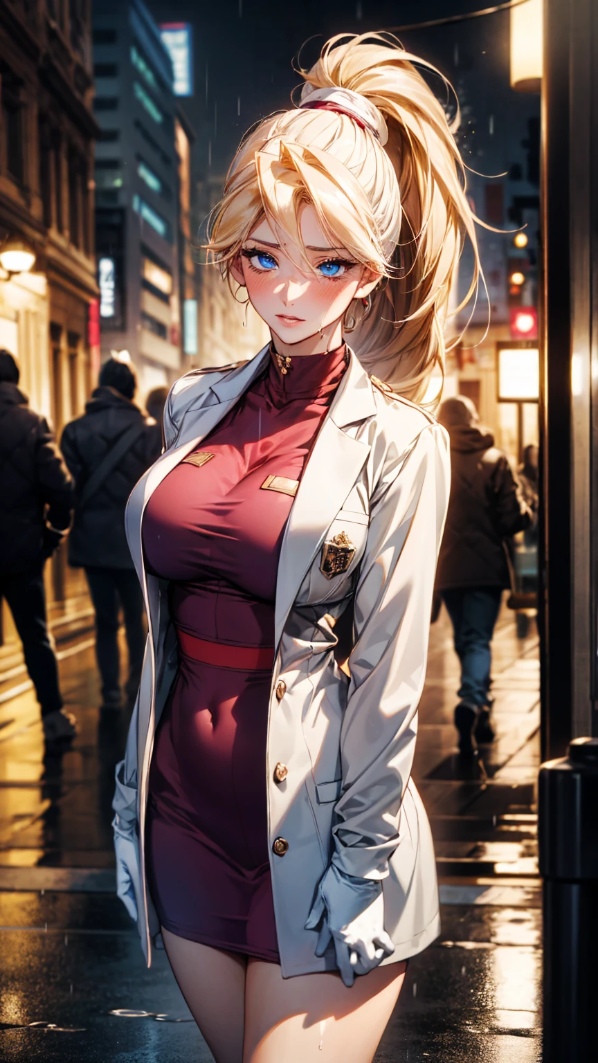 Adult Ino Yamanaka, CG 8k ultra-realista, hot woman, seductive eyes, make-up