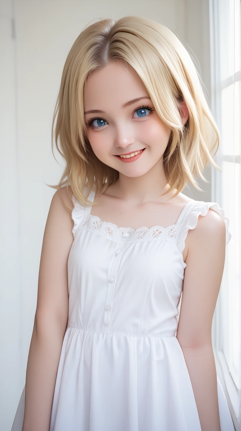 Russian、Blonde、Very sexual smile、マーベルコミックのIllyana Nikolievna Rasputina、Very sexual skin、Great style、8-year-old、young、Correct human body、Sexy Body、Beautiful armpits、こちらをlureしている、Slender Body、lure、Baby Face、Very young、Normal human body structure、Flower Hair Ornaments、Twin tails、Childlike childhood、、Small shoulders、Short stature、Big Breasts、young顔立ち